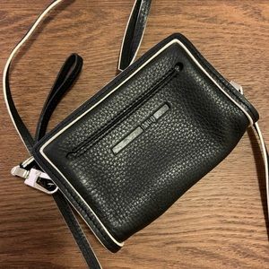 McQ by Alexander McQueen Leather Purse with Detachable and Adjustable Strap